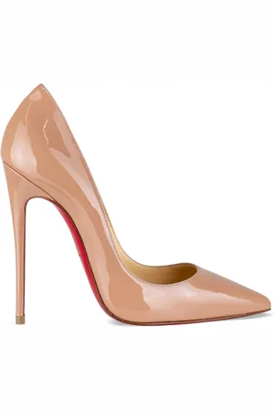 Christian Louboutin Dus Kate 120 pompen naakt
