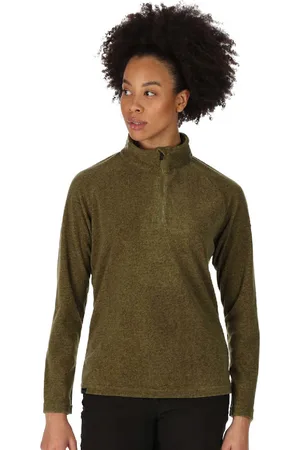 Regatta Dames Pimlo Half Zip Velours Fleece Jacket