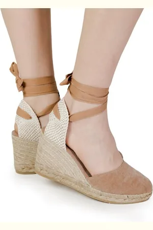 Espadrilles Dames Katoen Espadrille Sandalen in