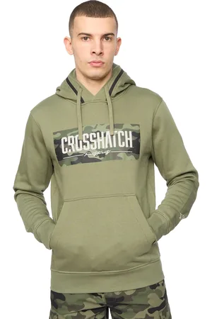 Crosshatch Heren Camtort Hoodie