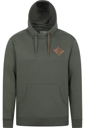 Mountain Warehouse Heren 3 Peaks Mountain Hoodie (Donkergroen)