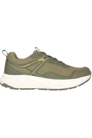 Mountain Warehouse Heren Momentum Waterdichte Wandelschoenen (Khaki Groen)