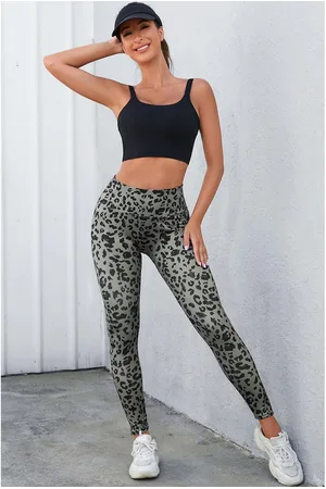 Azura Exchange Dames Leggings met Luipaardprint in