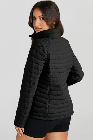 Azura Exchange Dames Puffer Jacket met Faux Fur Gevoerde Capuchon