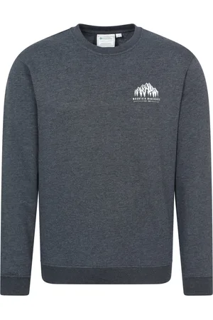 Mountain Warehouse Heren Avontuur Graphic Sweatshirt (Koolgrijs)