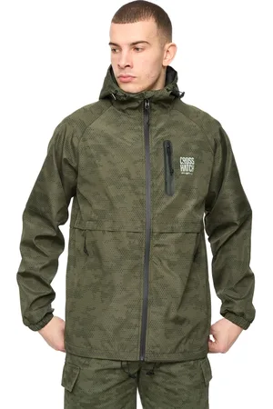Crosshatch Heren Janscore Jacket (Diep Olijf)