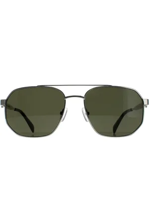 Alexander McQueen Aviator Unisex Groen AM0458S