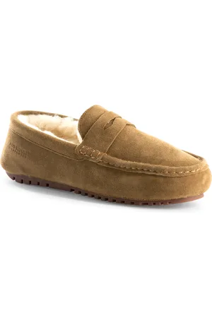 Aus Wooli Australia Heren Terrigal Cosy Mocassins