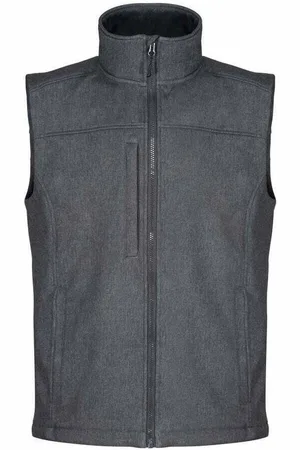 Regatta Heren Flux Marl Softshell Body Warmer (Grijze Mergel)