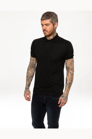 Enzo Kruze Heren Korte Mouwen Polo T-shirts