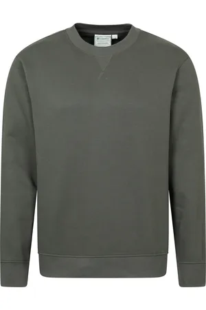 Mountain Warehouse Heren Hemsby Sweatshirt (Khaki Groen)