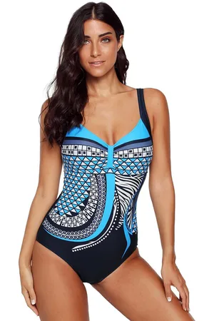 Azura Exchange Vrouwen Tribal Print Eenei Suit in