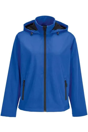 Sols Dames Race Hooded Softshelljack (Koninklijk )