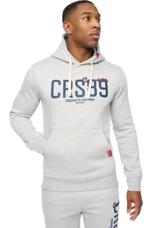 Crosshatch Heren Ellsworth Hoodie ( Marl)