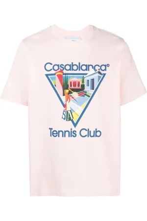 Casablanca Le Joueuse Tennisclub Design T-shirt