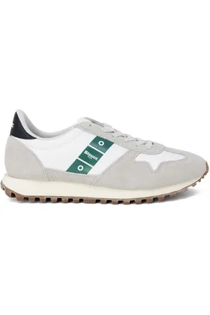 Blauer Heren Leren Veterschoenen in