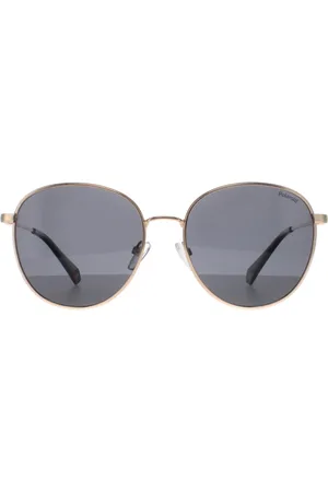 Polaroid Ronde Unisex Grijs Grijs Gepolariseerd PLD 6215/S/X