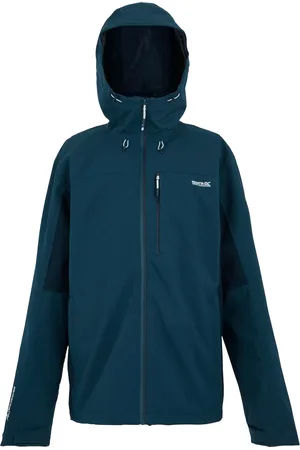 Regatta Heren Birchdale II Waterdichte Jas (Maanlicht Denim)