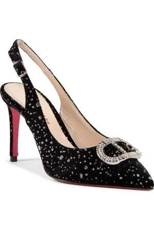 DEE OCLEPPO Guggenheim Slinky Logo Puntige Slingback