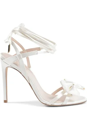 DEE OCLEPPO Nancy Sandaal - Satin Ivoorkleurig