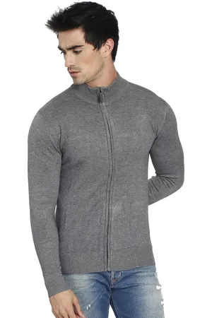 William De Faye Gilet met lange mouwen en rits