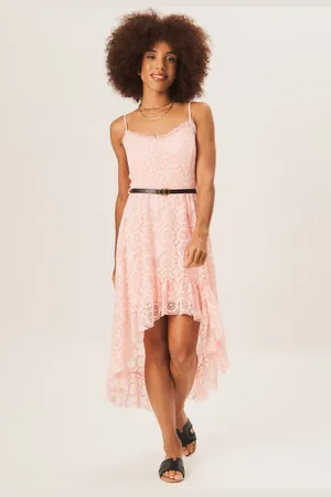 Gini London Gekruiste Corset Met Ceintuur Midi Jurk