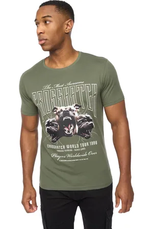Crosshatch Heren Dogz T-Shirt (Thymia)