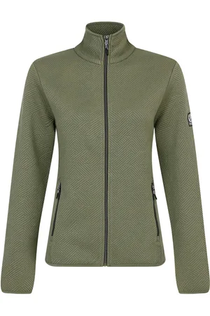 Dare 2B Damesshirt Glissade Full-Zip Sweatshirt in Olive