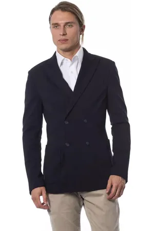 BRUNO VERRI Dubbelzijdige Viscose Blazer voor Formele Gelegenheden