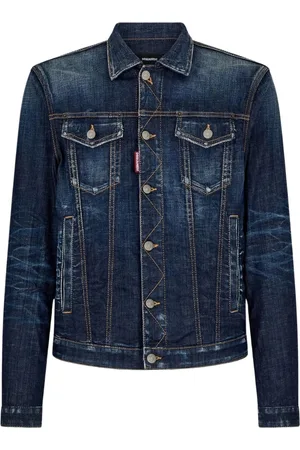 Dsquared2 Donker marineblauw spijkerjack