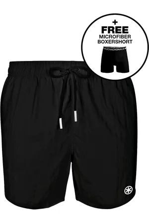 Muchachomalo 1-pack zwembroek + gratis boxershort Black