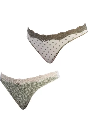 Janira Pack-2 Coquettes Baumwollstrings 1031585 für Damen
