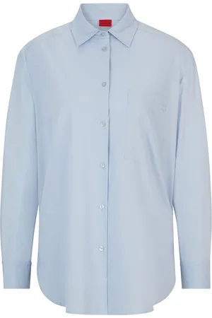 HUGO BOSS Damesblouse Oversize-Fit in