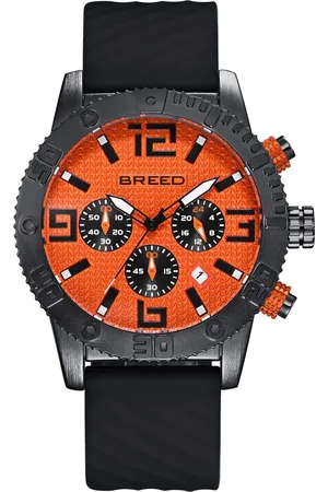 Breed Double Agent Chronograaf Horloge met Datum