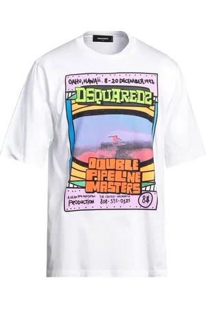 Dsquared2 Double Pipeline Masters Design Skater Fit T-shirt