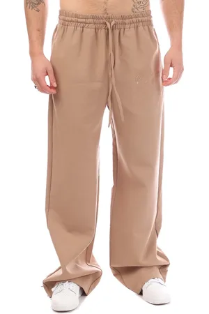 OFF-WHITE Heren Off White Quote Wollen Skate Track Broek in
