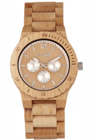 Earth Bonsai-armbandhorloge met dag/datum