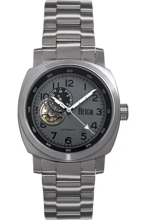 Reign Impaler Semi-skelet armbandhorloge - /zilver