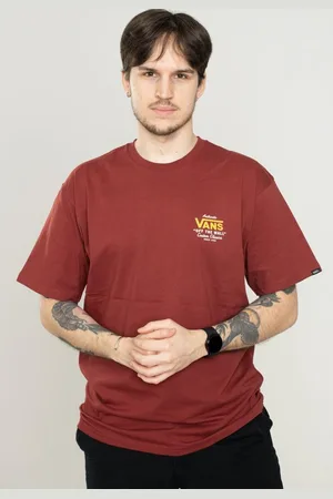 Vans MN HOLDER ST KLASSIEKE T-shirt Bordeaux