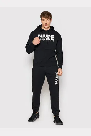 Nike Heren fleece pullover trainingspak met capuchon in