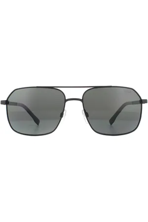 Bolle Aviator Mens Matte Gunmetal HD gepolariseerd TNS -zonnebril