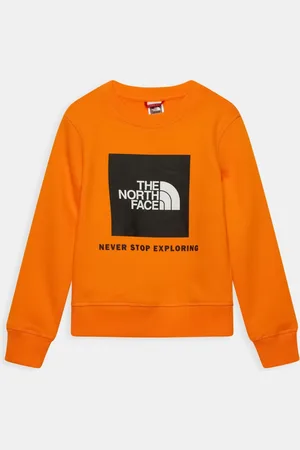 The North Face Jeugdbox sweatshirt met ronde hals in
