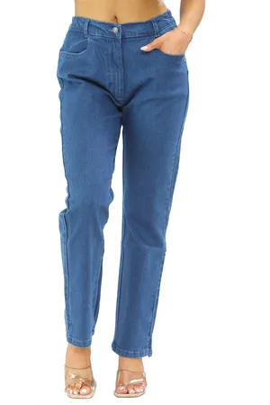 MYT Damesjeans met elastische taille aan de zijkant in