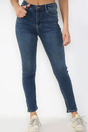 MYT Dames Magic Shaping Skinny Fit Jeans met hoge taille in