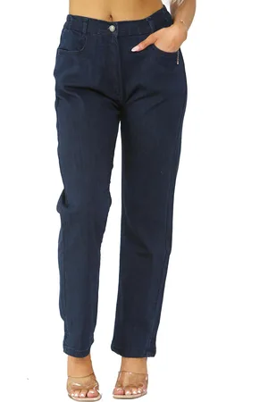 MYT Damesjeans met elastische taille aan de zijkant in