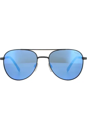 Bolle Zonnebril Evel 12536 Mat Offshore Blauw Gepolariseerd