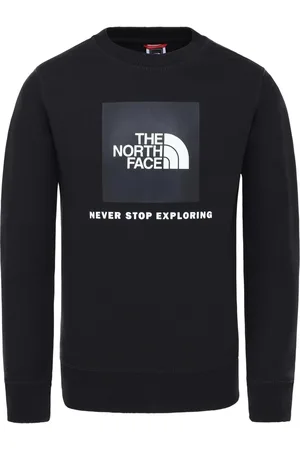 The North Face Jeugdbox sweatshirt met ronde hals in