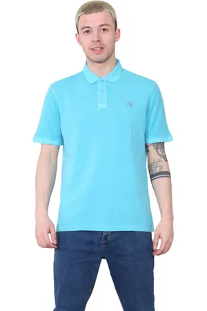Marks & Spencer M&S Heren SS-poloshirt in turkoois