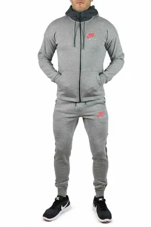 Nike Air heren fleece trainingspak volledige set