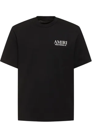 AMIRI Hollywood Bones Stacked Logo T-shirt in